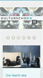 Mobile Screenshot of kulturschoxx.de